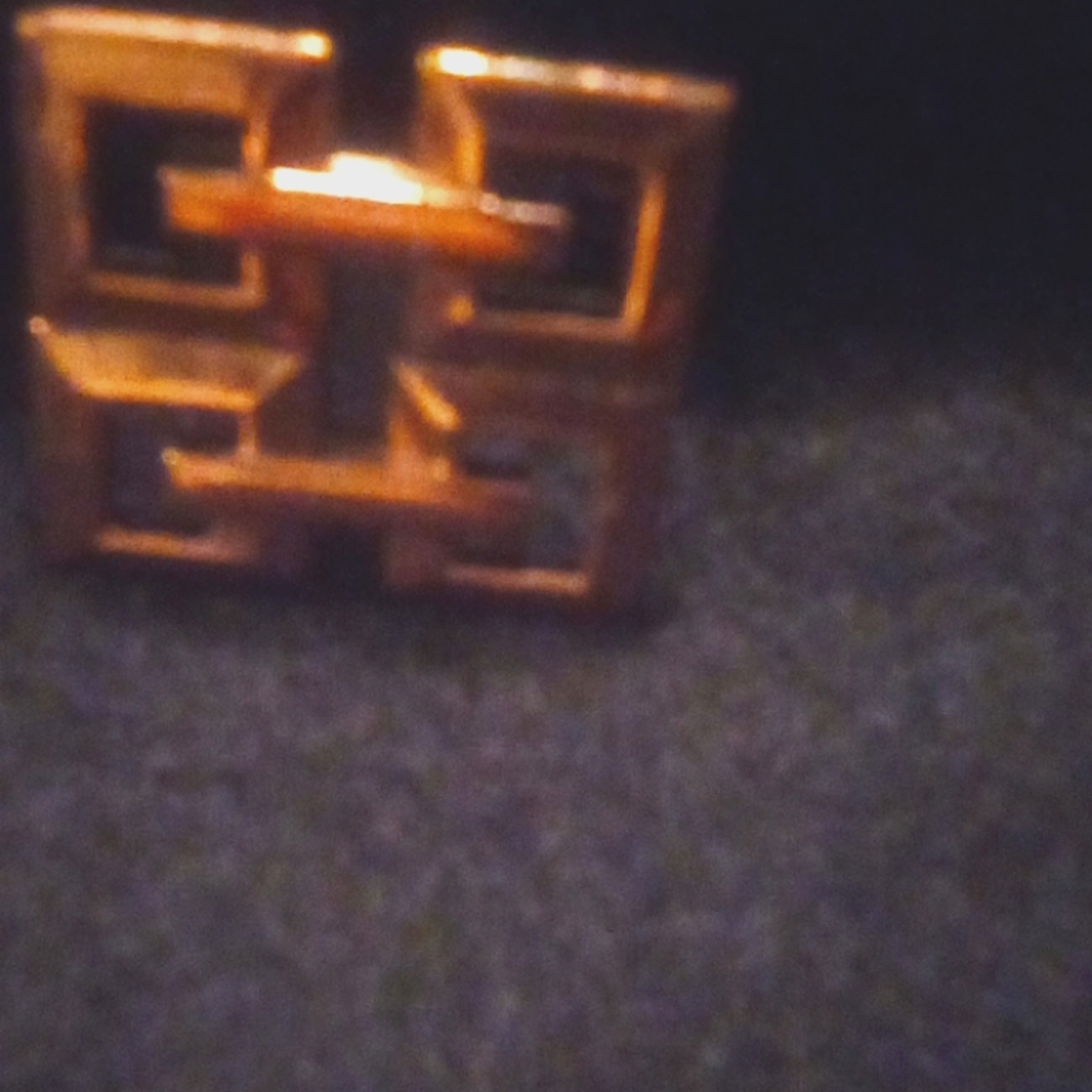 Copper cufflinks - Picture 2 of 3